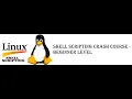 Shell Scripting Crash Course - Beginner Level