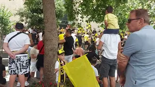 חגיגות שניות של הגביע ביתר ירושלים בכיכר ציון בירושלים 2 6 23 סרטון 6 