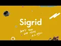 Sigrid - Don’t Feel Like Crying (MK Remix / Visualiser)