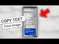 Mind-Blowing Android Feature Copy Text from Any Image
