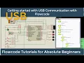 50 - Getting started with USB Communication Flowcode Beginners Tutorial