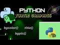 Python Turtle Tutorial title bgcolor bgpic