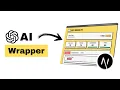 Build a GPT wrapper in 10 minutes