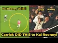 Lagu Carrick alongside Rooney DID THIS as Kai Rooney shows skills on his Old Trafford DEBUT last night