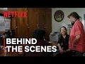 Go Behind the Scenes with Glen Powell and Adria Arjona Hit Man Netflix