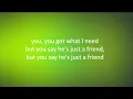 Too Phat - Just A Friend ft  V.E lyric