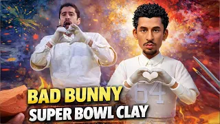 I Made Bad Bunny’s Super Bowl Look in Clay