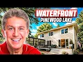 Connecticut Waterfront Home Tour Luxury Lake House on Pinewood Lake Trumbull CT