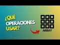 Operaciones con arrays - Python con Google Colab