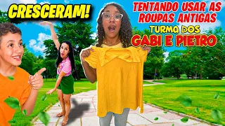 GABI E PIETRO CRESCERAM!  Magali e Cascão 2024 (Reagindo ao Passado)