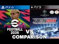 eFootball 2026 PS4 Vs PES 2014 PS3 | Comparison