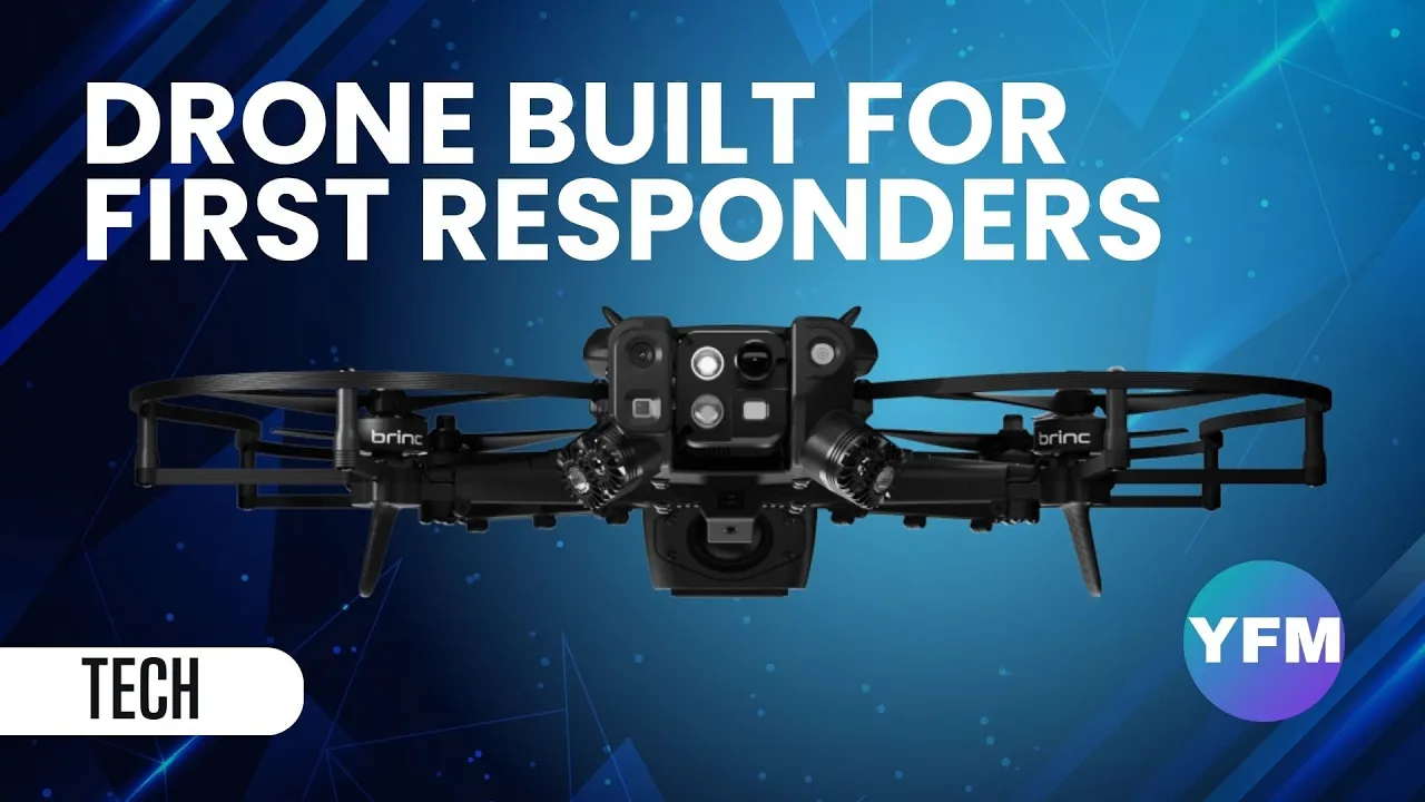 DRONE BUILT FOR FIRST RESPONDERS