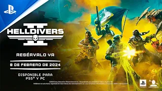 Helldivers 2 - Tráiler de RESERVA en ESPAÑOL ¡POR LA LIBERTAD! | PlayStation España