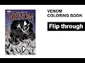 Venom Coloring Book Flip Through Marvel - Todd McFarlane