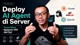Cara Deploy AI Agent di Server Tanpa Ribet Ngoprek VPS Dari Nol!
