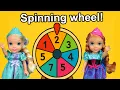Download Lagu Challenge Wheel ! Elsa \u0026 Anna toddlers - fun games