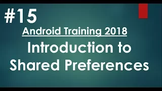 Android tutorial 2018 - 15