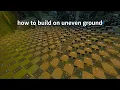 ark how to build on uneven ground