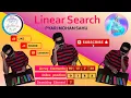 Linear Search Using Java Linear Search Algorithm