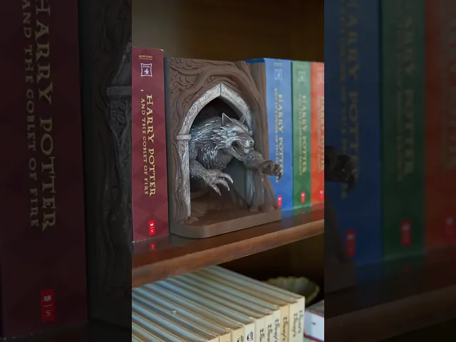 Werewolf Book Nook- Professor Lupin Inspired video thumbnail