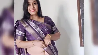 kesa laga ye new wala saree draping