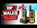 Top 5 Best LONG RANGE WALKIE TALKIES on Amazon 2026 Cheap For Camping Hiking