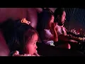 Our kids first time at a movie theater