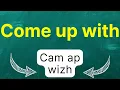 How to pronounce Come Up With Propose Devise Invent in American English