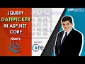 Implement jQuery DatePicker in ASP Net Core