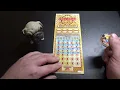 Hoosier Lottery 20 Supreme Gold Lottery Ticket WINNER