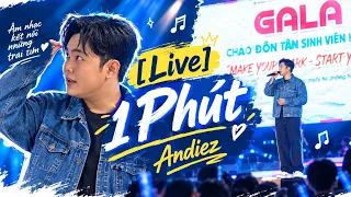 1 Phút - Andiez | Hát vào một tối tháng 10 tại PTIT