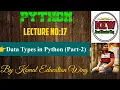 Data Types In Python Part-2 str and bool Data Type In Python Python Tutorial For Beginners