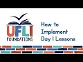 UFLI Foundations How to Implement Day 1 Lessons