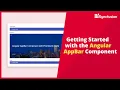 Getting Started with the Angular AppBar Component
