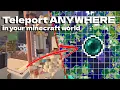 This Redstone machine is TP in survival - 360 precise ender pearl cannon
