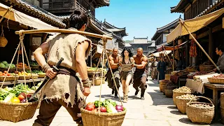 女孩被當街綁架羞辱，怎料惹怒功夫小夥，當場秒殺所有惡霸。⚔️ 功夫 | Kung Fu #抗日 #電影 #功夫