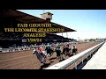 THE LECOMTE G3 STKS ANALYSIS - 1-20-24