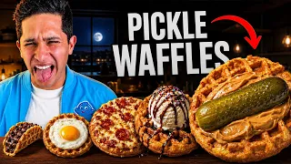 I Made CRAZY Waffles at 2am 🧇