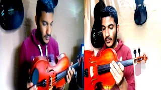 تعليم الكمان بدون معلم 