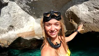 GIRLS DAY Party! Underwater PHOTOSHOOT In A Grotto, And A TRIGGER FISH And GROUPER Feast [S2:E45]