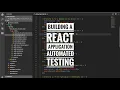 Building a React application - Automated testing pt 29