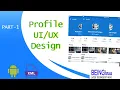 Android Material Design - Profile Design Part 1