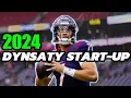2024 Dynasty Football Start-Up Mock Draft