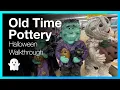 Old Time Pottery Store Halloween Decorations Decor Toys and Animatronics Walkthrough