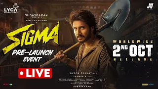 🔴LIVE : SIGMA - Pre Release Launch Event | Sundeep Kishan | Thaman S | Jason Sanjay | Subaskaran