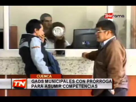 GADS municipales con prórroga para asumir competencias