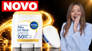 Testei o novo Nivea Protetor Solar em Bastão | Dra. Greice Moraes