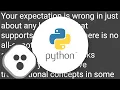 changes inside try-except persist after exception is caught
