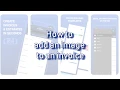 How to Add an image to an invoice