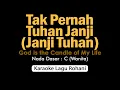 Download Lagu TAK PERNAH TUHAN JANJI (Janji Tuhan)❗Karaoke Rohani Nada Wanita